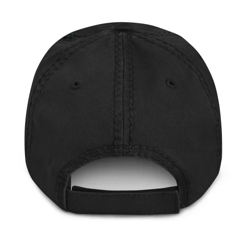 LETM Dad-Hat Schwarz mit grauem LETM-Stick