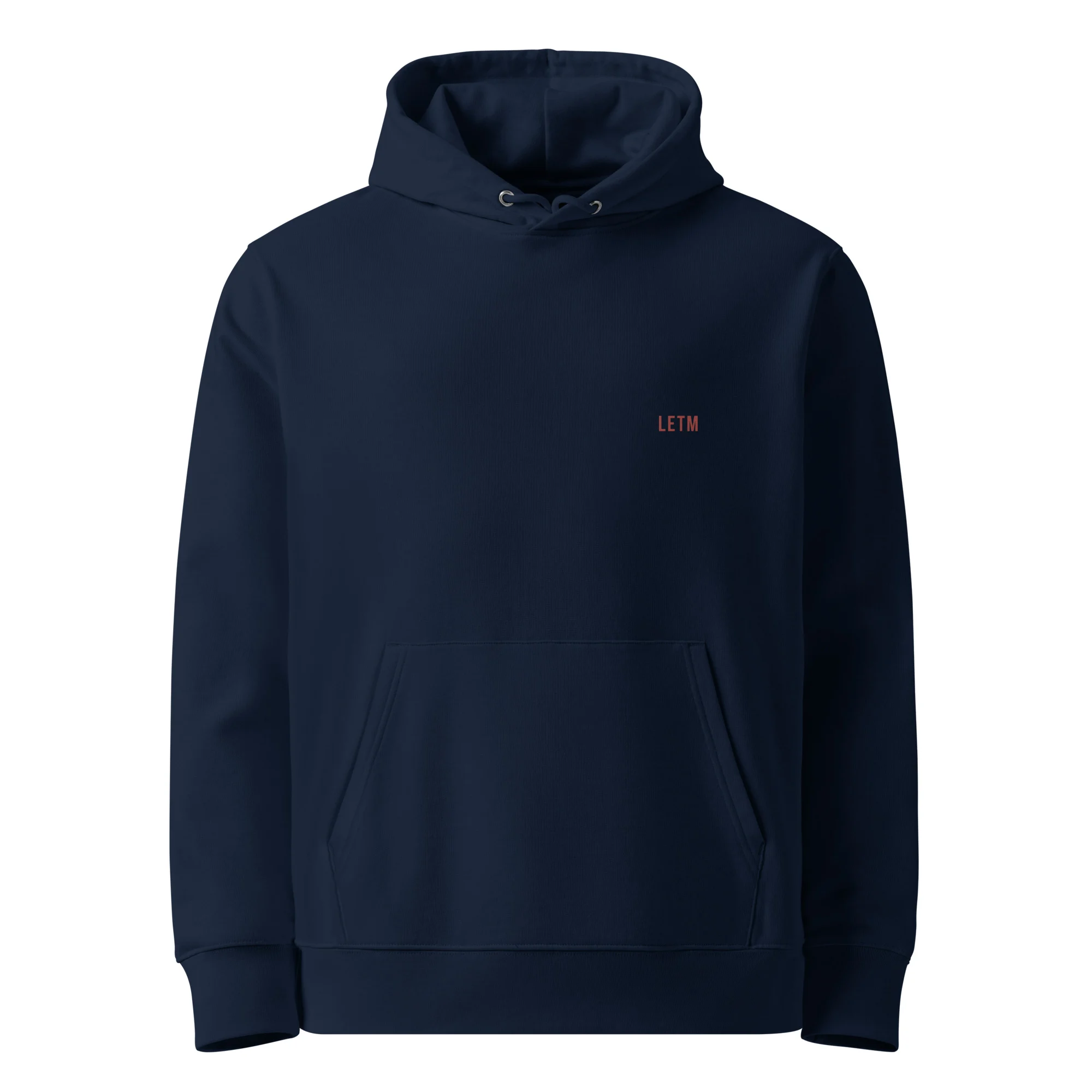 Hoodie aus Bio-Baumwolle, French Navy - LOUD - LETM Heavy Series