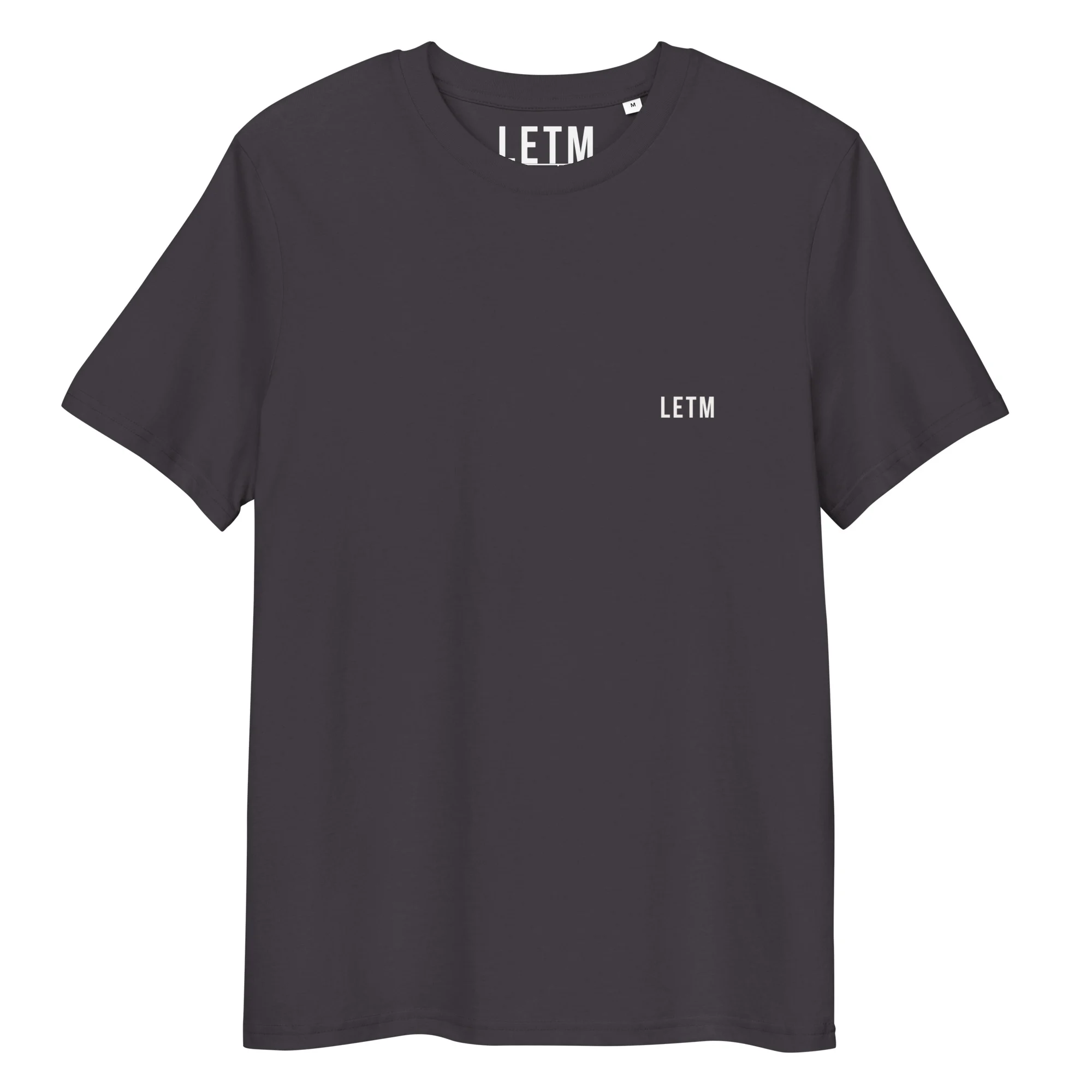 LOUD - Streetwear Statement-T-Shirt aus Bio-Baumwolle – LETM Heavy Series - Front