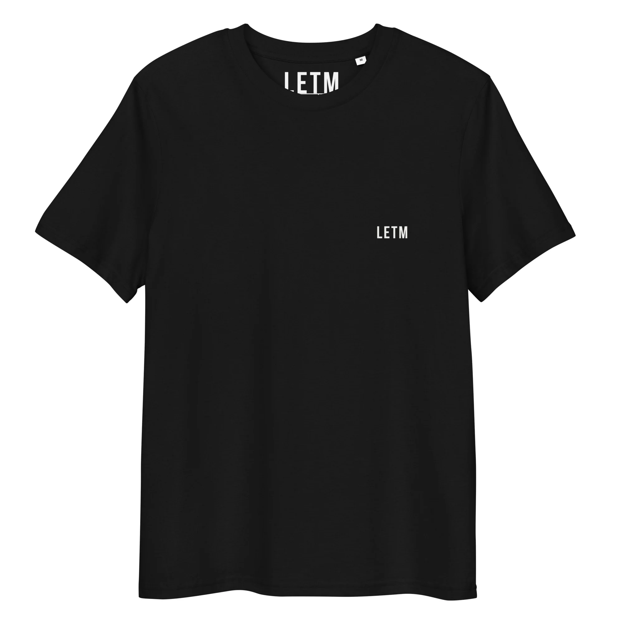 LOUD - Streetwear Statement-T-Shirt aus Bio-Baumwolle – LETM Heavy Series - Front
