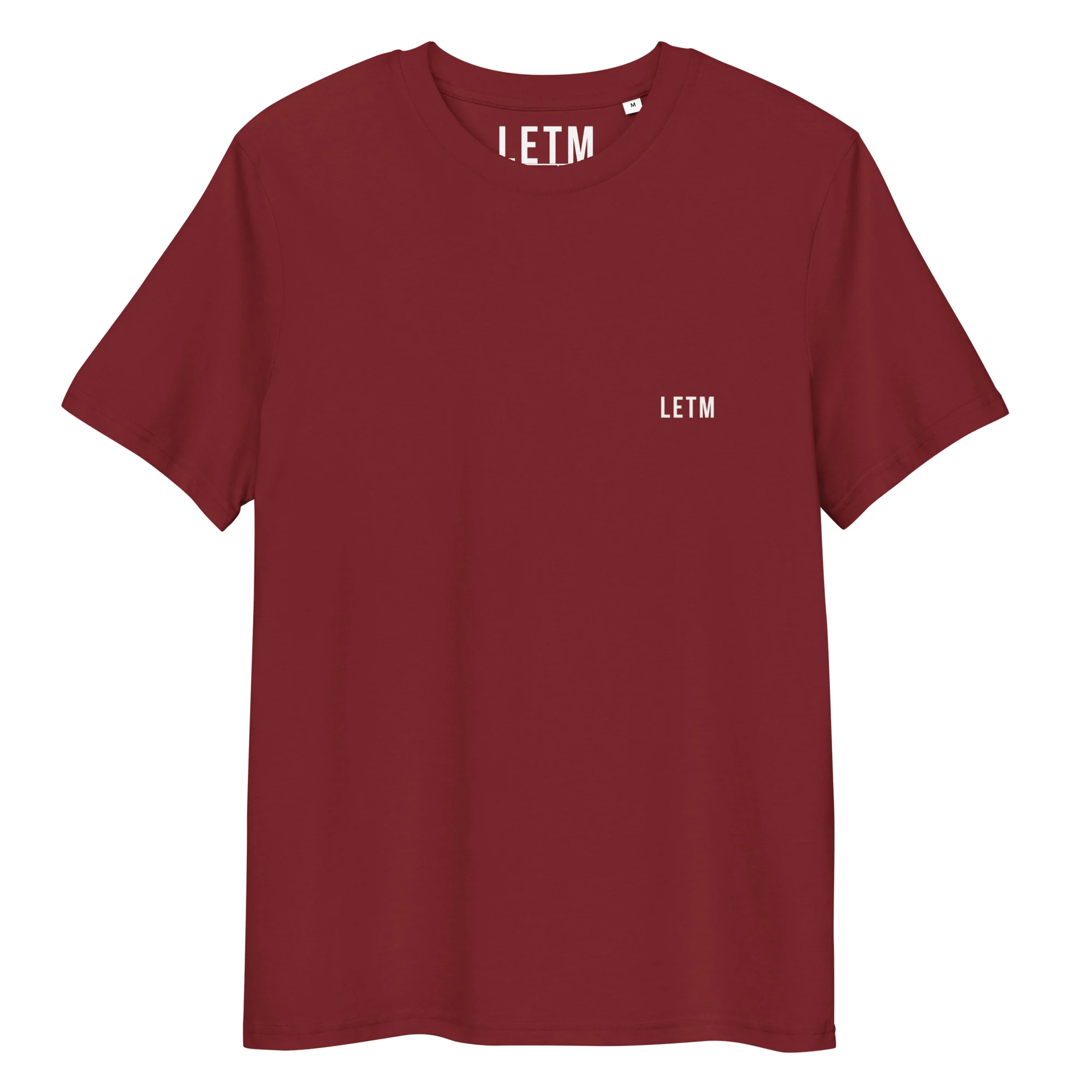 LOUD - Streetwear Statement-T-Shirt aus Bio-Baumwolle – LETM Heavy Series - Front