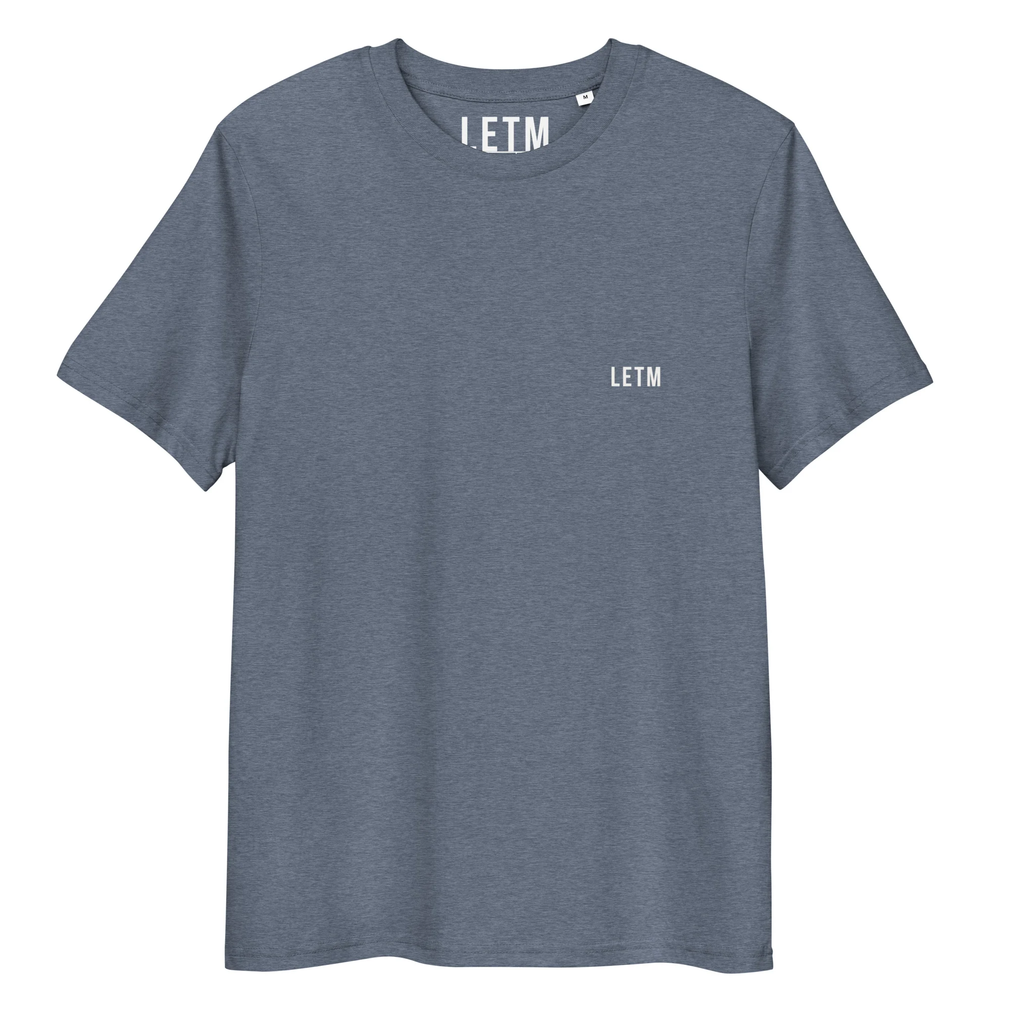 LOUD - Streetwear Statement-T-Shirt aus Bio-Baumwolle – LETM Heavy Series - Front