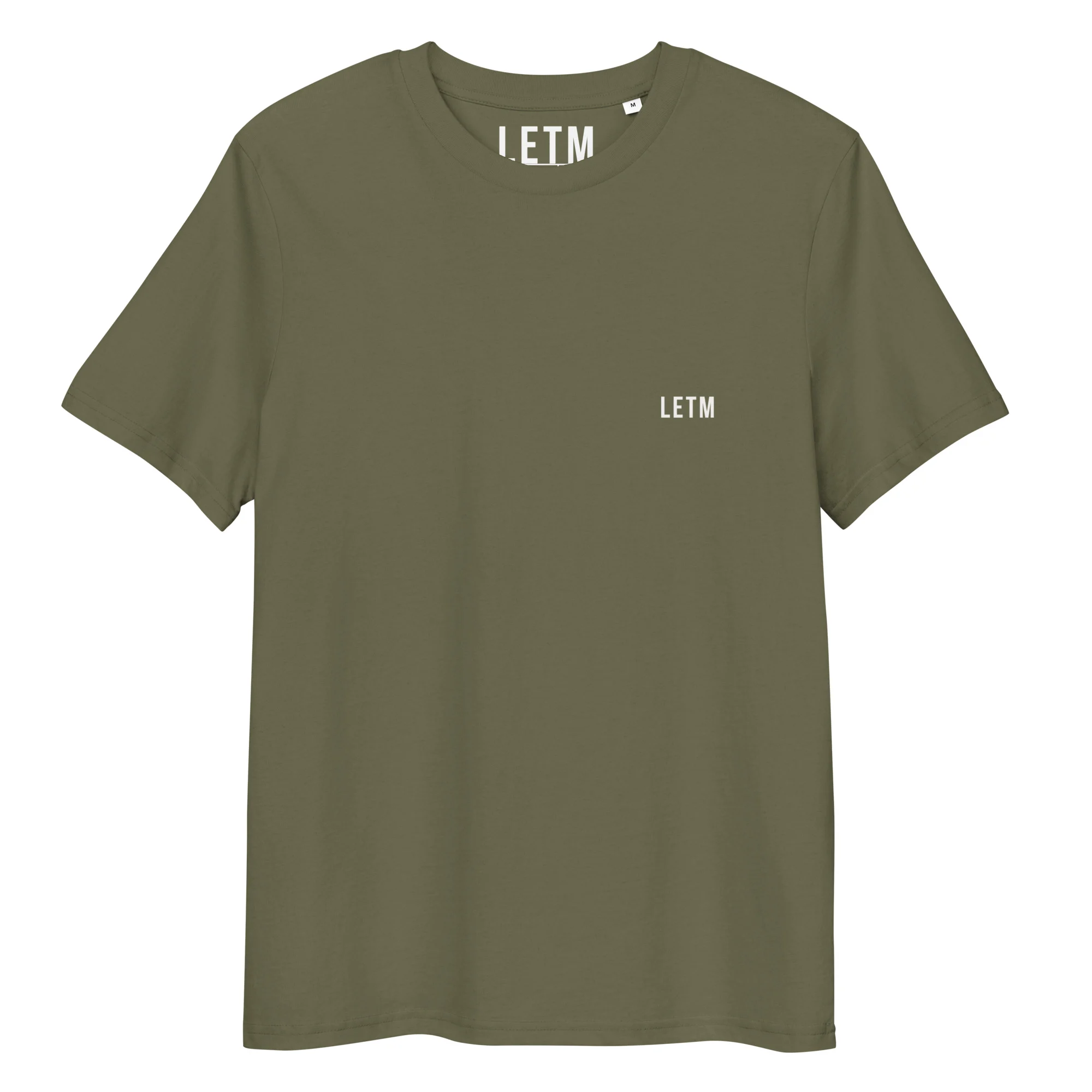 LOUD - Streetwear Statement-T-Shirt aus Bio-Baumwolle – LETM Heavy Series - Front