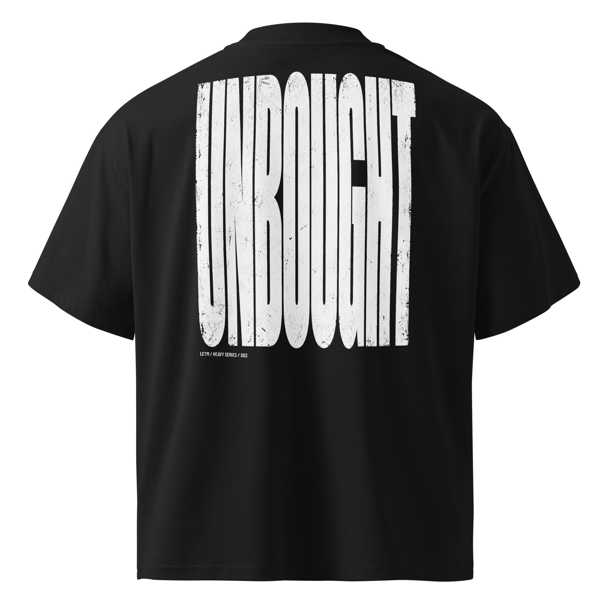 Unbought – Oversized Statement Shirt | LETM Heavy Series