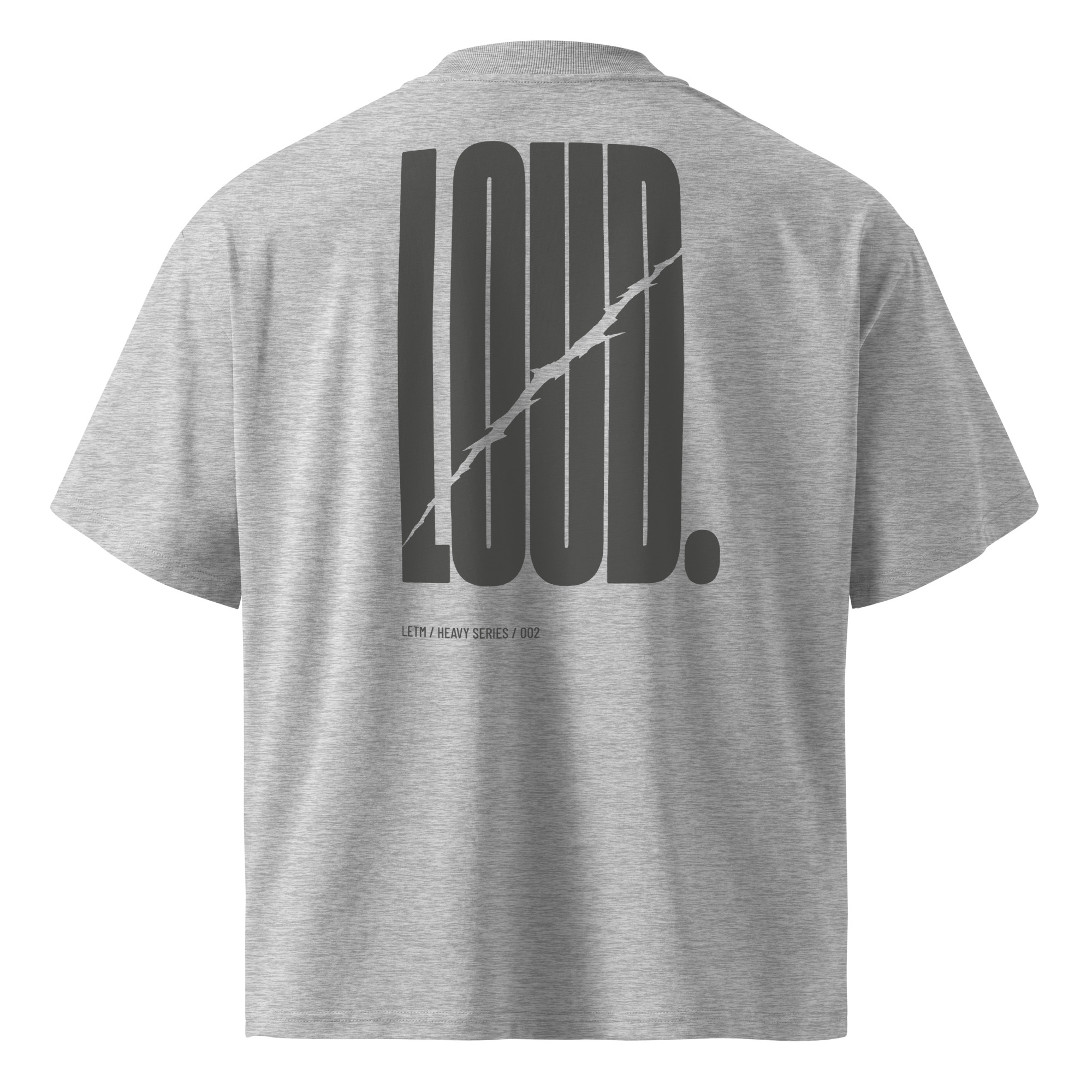Loud. Dark — Oversized T-Shirt – Bild 4