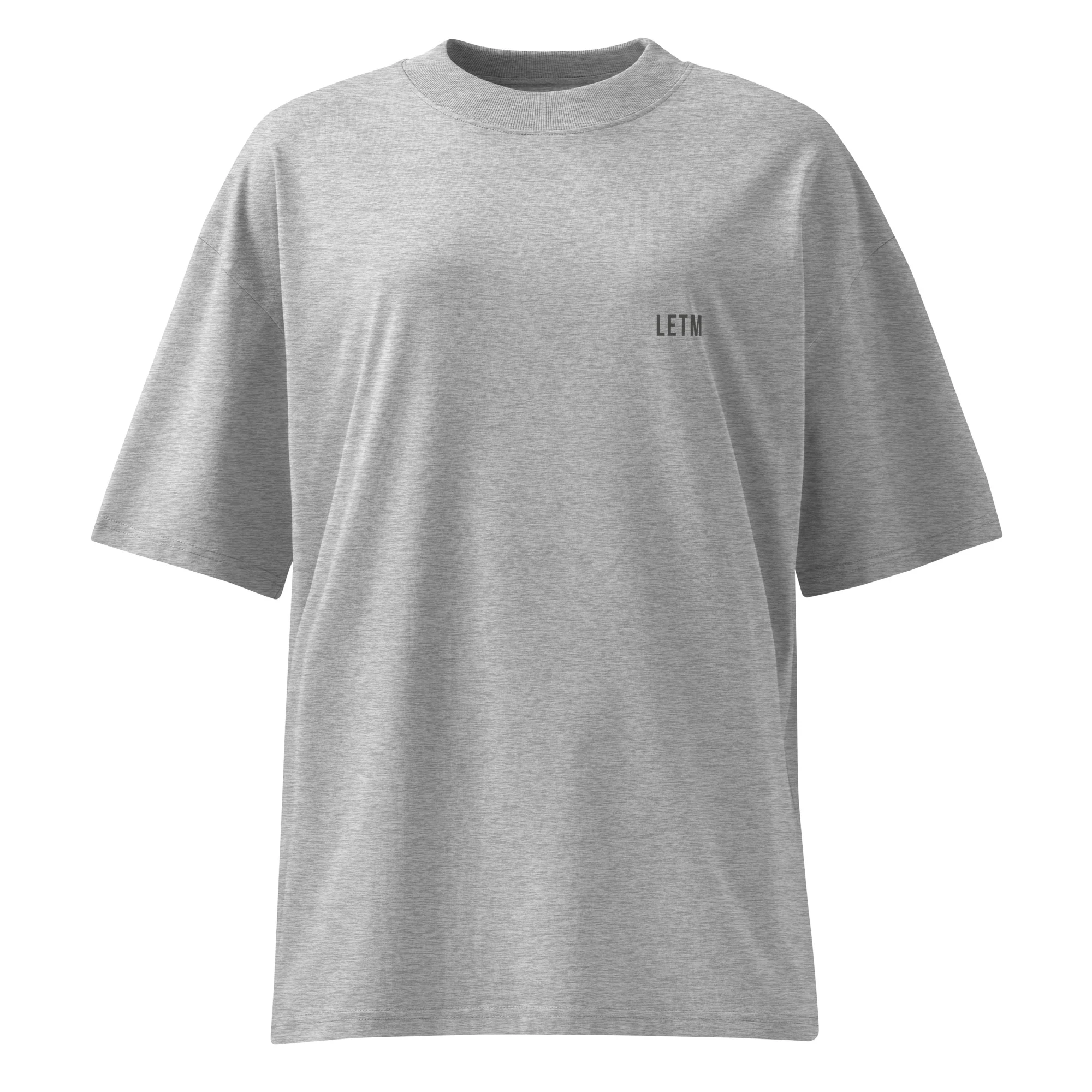 Oversized T-Shirt grau - LOUD - LETM Heavy Series
