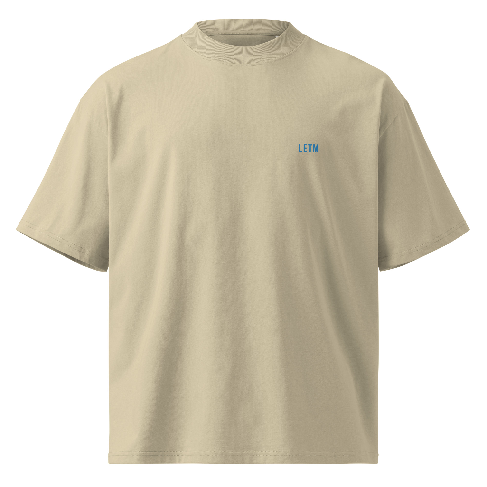 Static Cannot Hold – Oversized Shirt Weiß / Stein | LETM STATE//NOISE – Bild 4