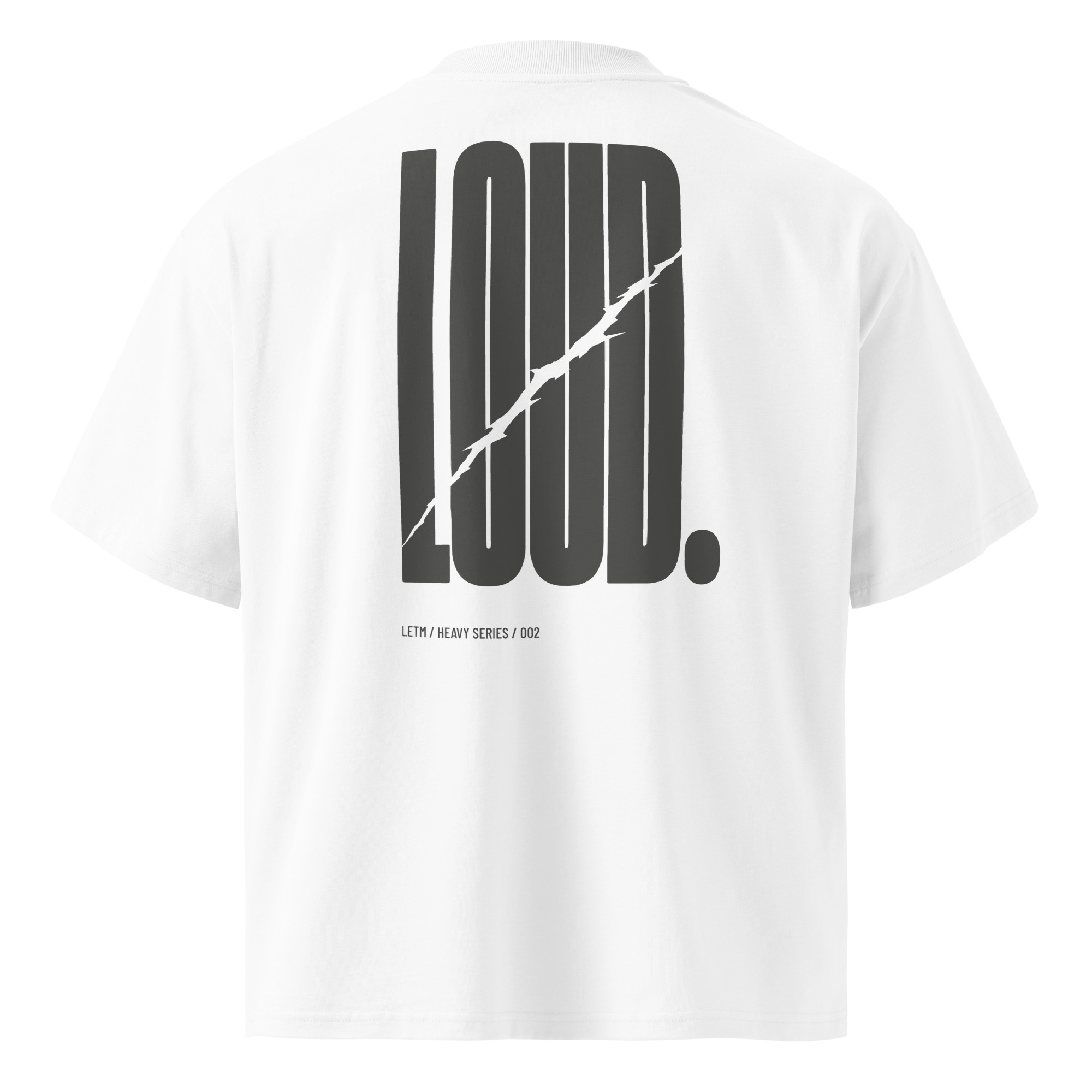 Loud. Dark — Oversized T-Shirt – Bild 6