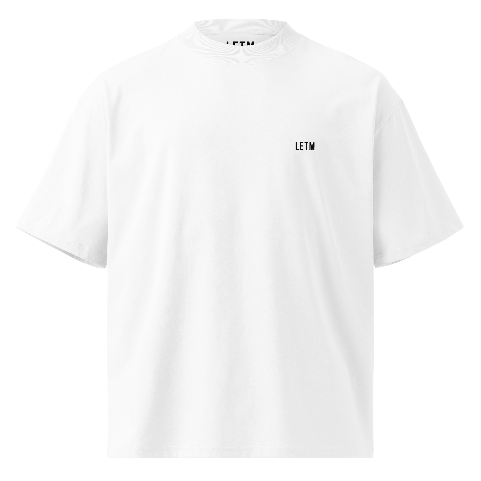 Some Words Don't Fade – Oversized Statement Shirt | LETM Typography – Bild 2
